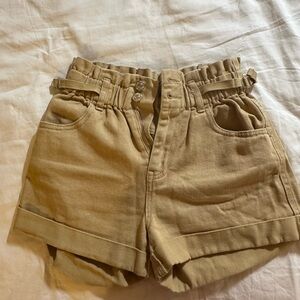 Forever 21 Tan Women's Cargo Shorts